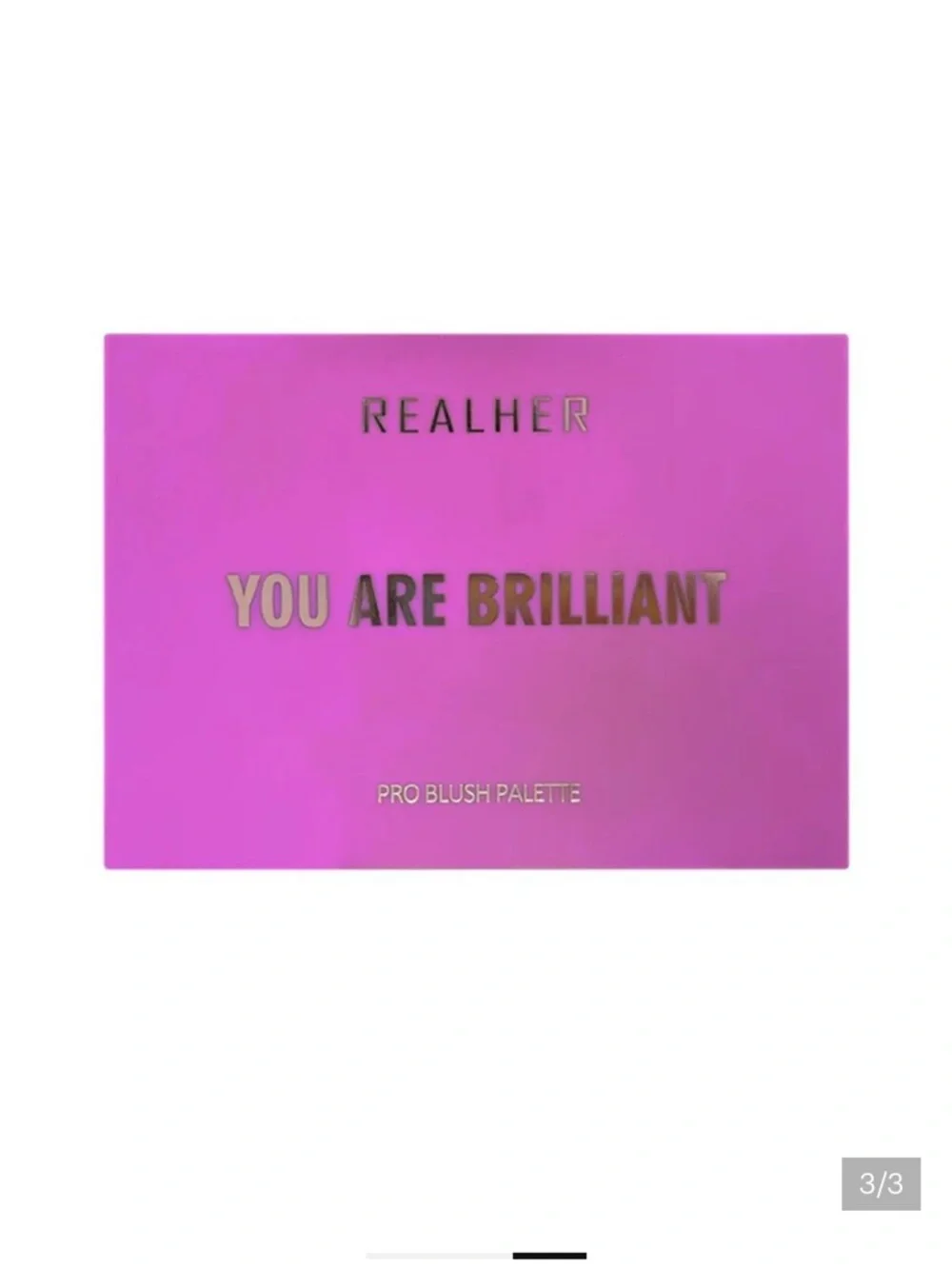 REALHER You Are Brilliant Pro Blush Palette